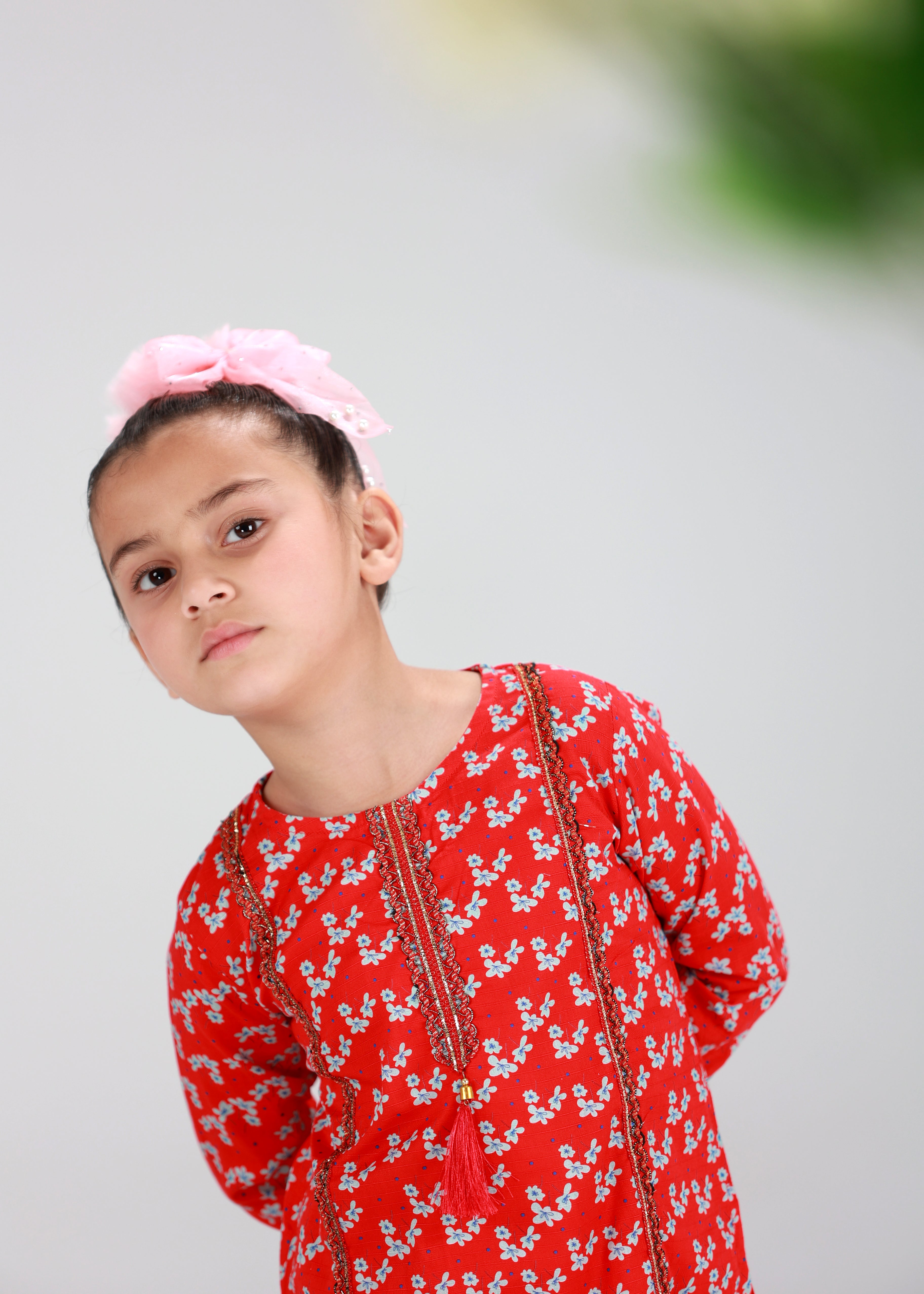 GIRL PRINTED 2 PC SUIT