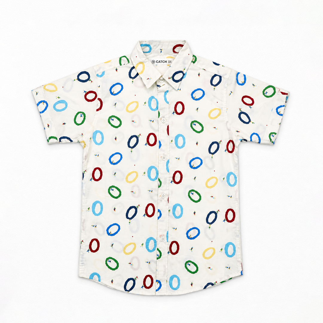 BOYS PRINTED C/SHIRT
