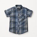 BOYS CHECK C-SHIRT