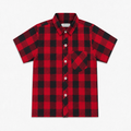 BOYS C-SHIRT H/S CHECKED
