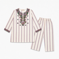 GIRL SUIT EMB SQ