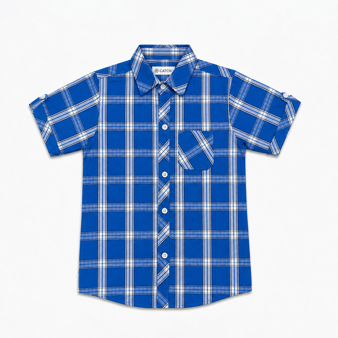 Blue Check Shirt