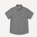 BOYS CHECK C-SHIRT