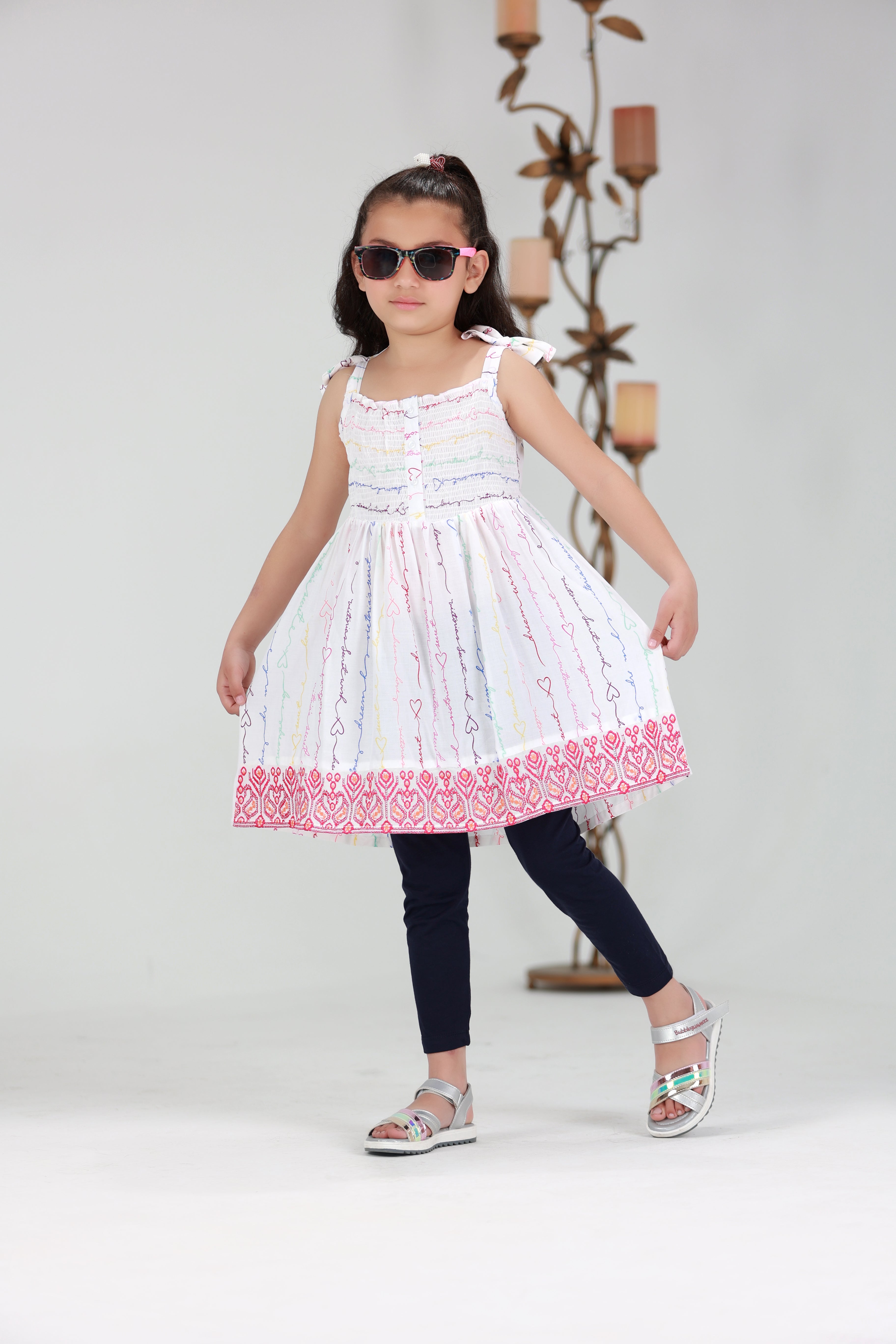 GIRL TOP PRINTED-EMB