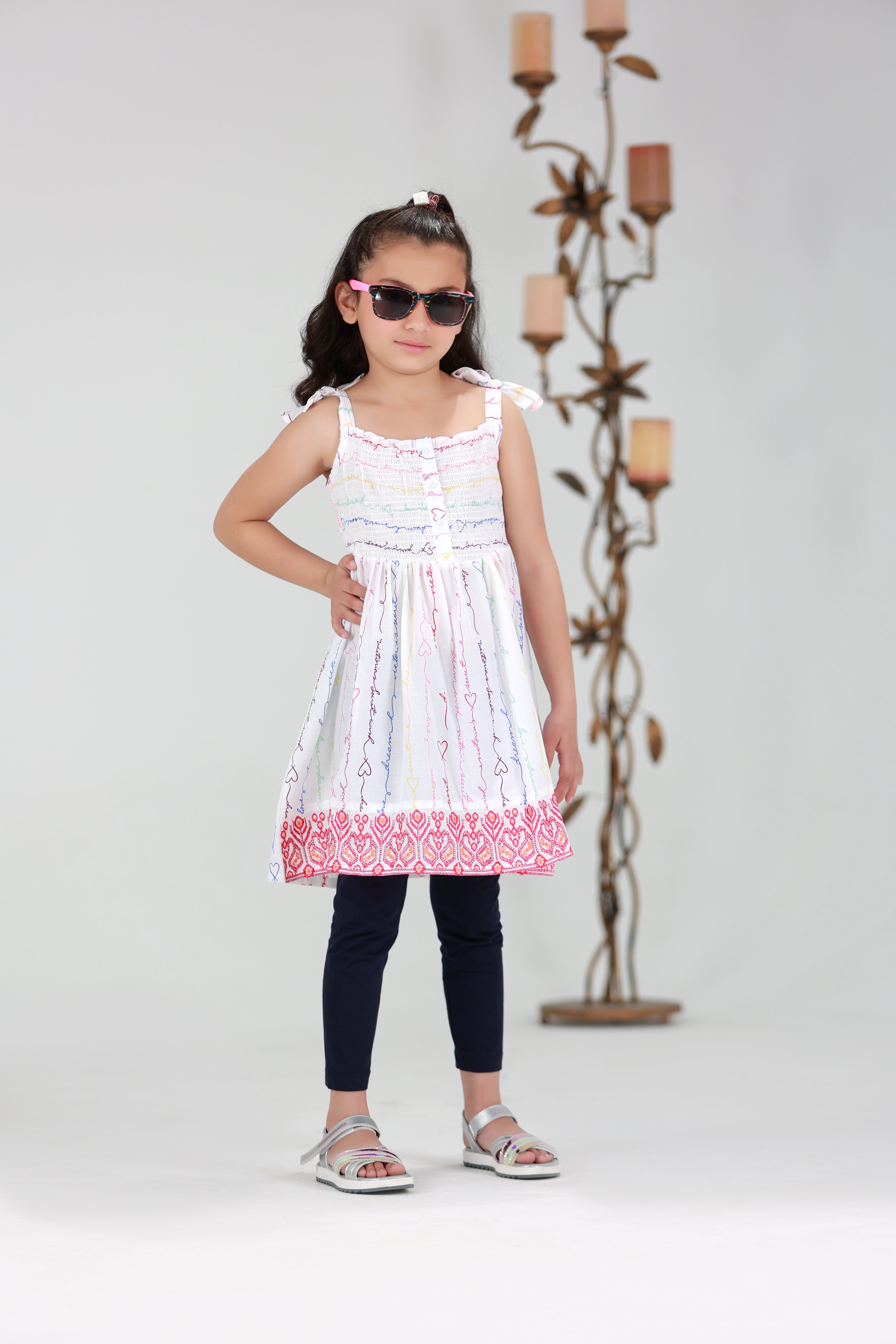 GIRL TOP PRINTED-EMB