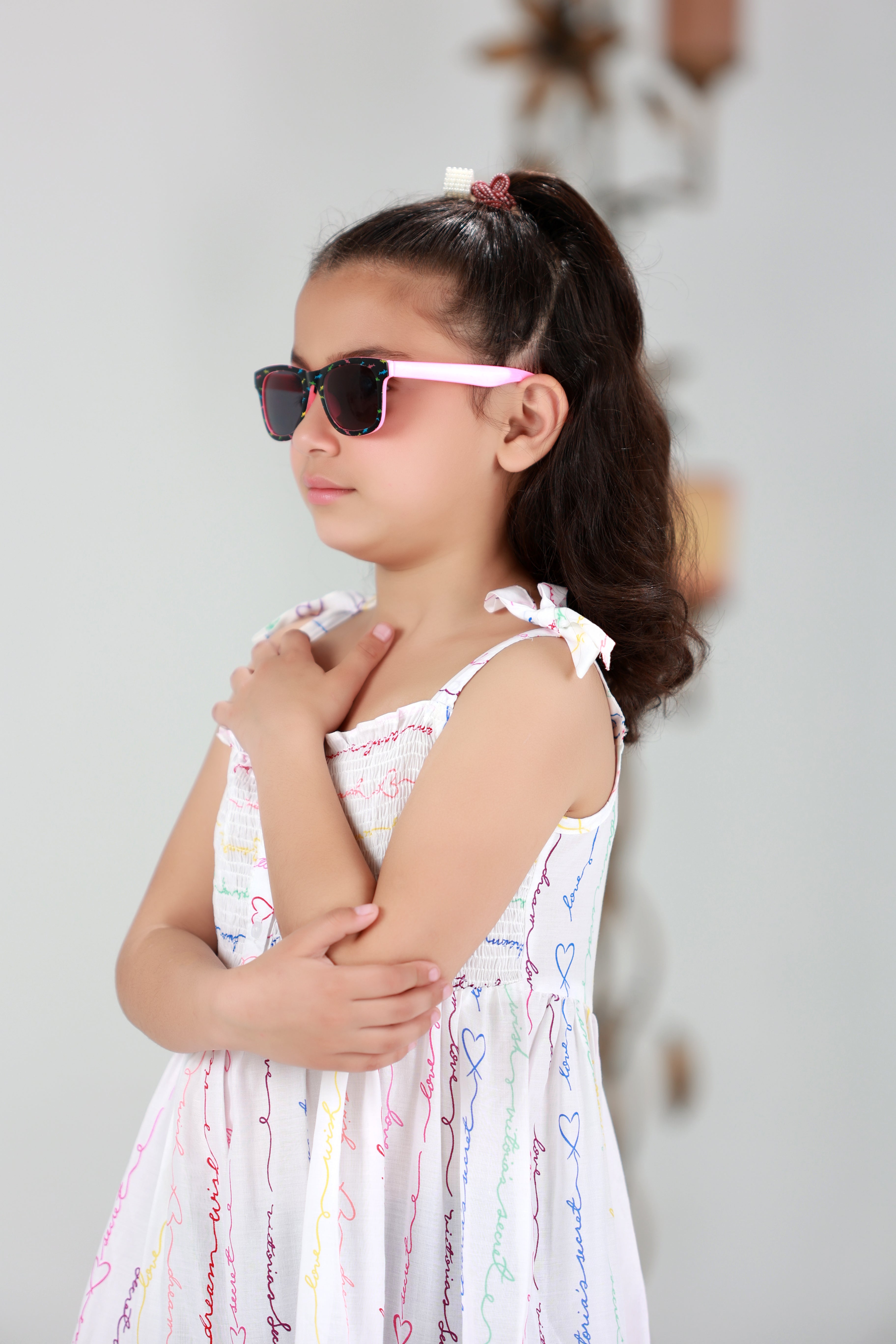 GIRL TOP PRINTED-EMB