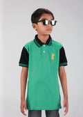 BOY POLO SHIRT (GREEN)