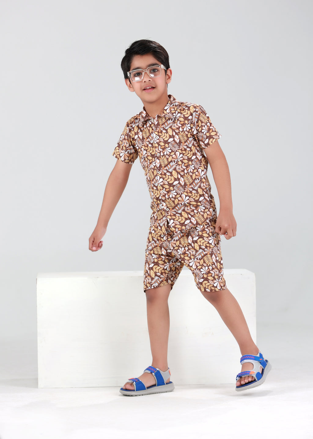 BOY CO-ORD SET (LEAVES)