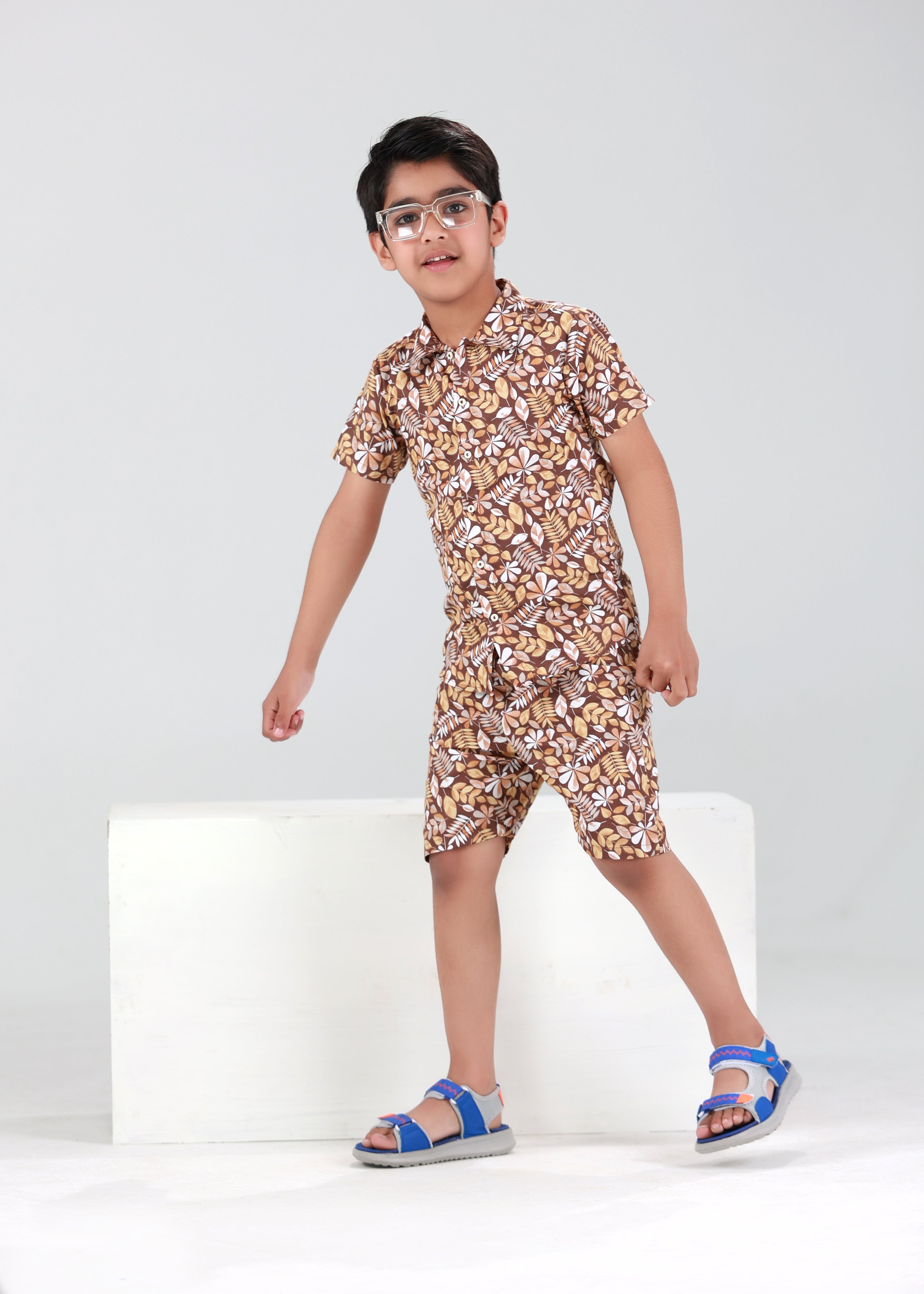 BOY CO-ORD SET (LEAVES)