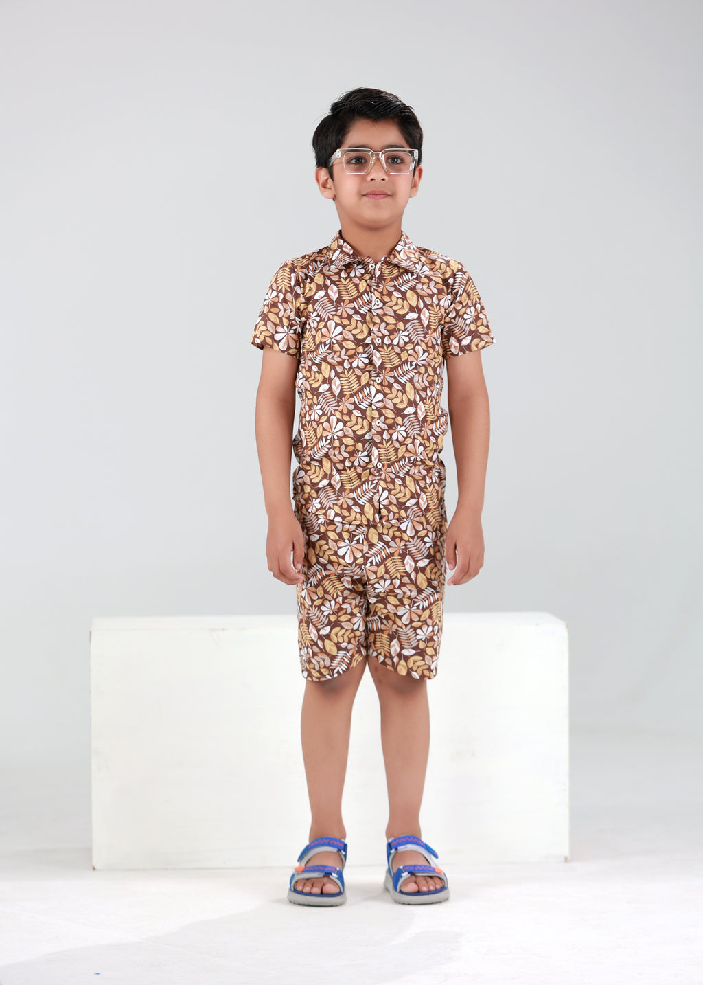 BOY CO-ORD SET (LEAVES)