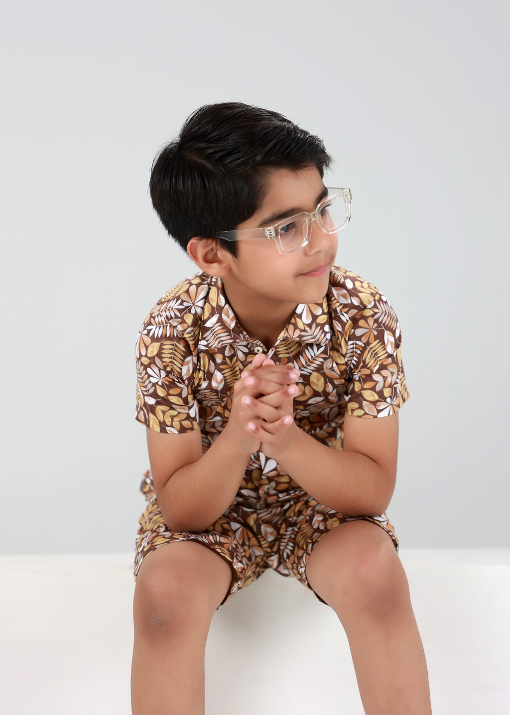 BOY CO-ORD SET (LEAVES)