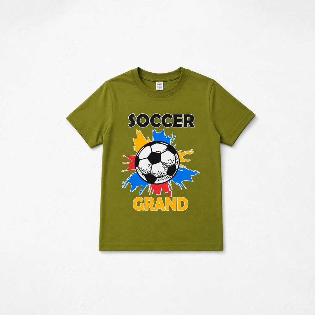BOYS T-SHIRT SOCCER GRAND