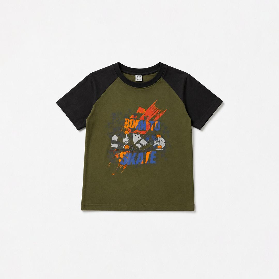 BOYS T-SHIRT BORN TO SKATE