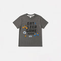 BOY T-SHIRT EAT SLEEP GAME