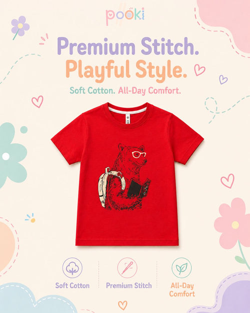 Bear Graphic T-Shirt